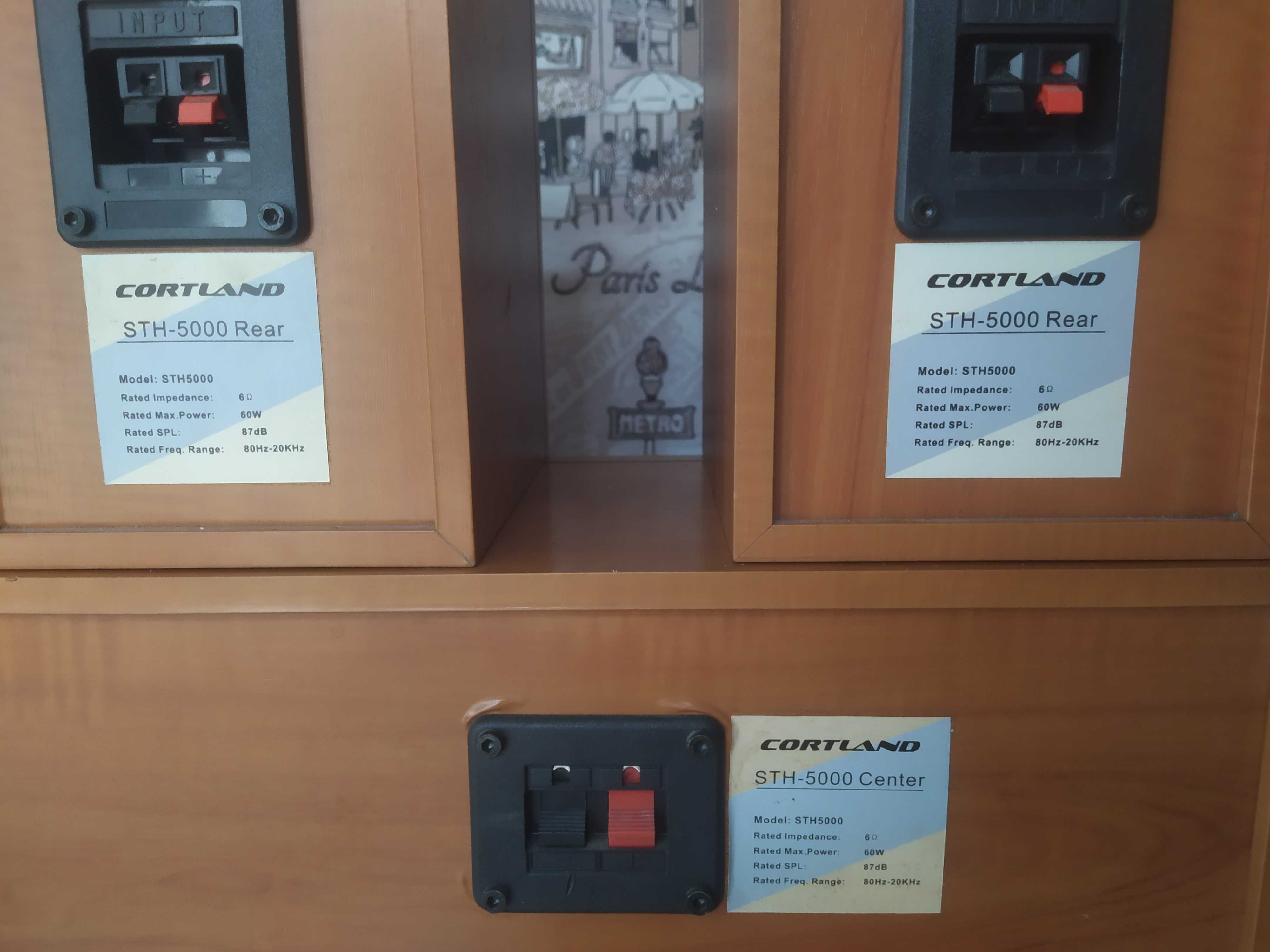 Колонки Cortland 2x100Вт. Підсилювач Pioneer Onkyo Домашній Кінотеатр
