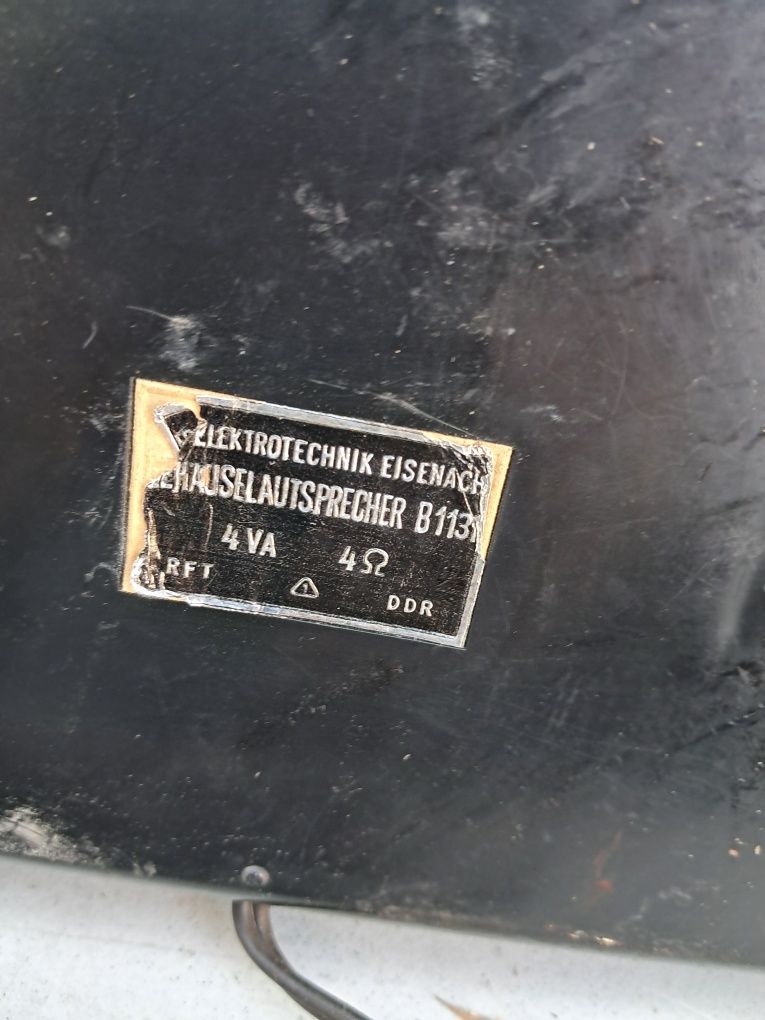 Głośniki samodowe prl