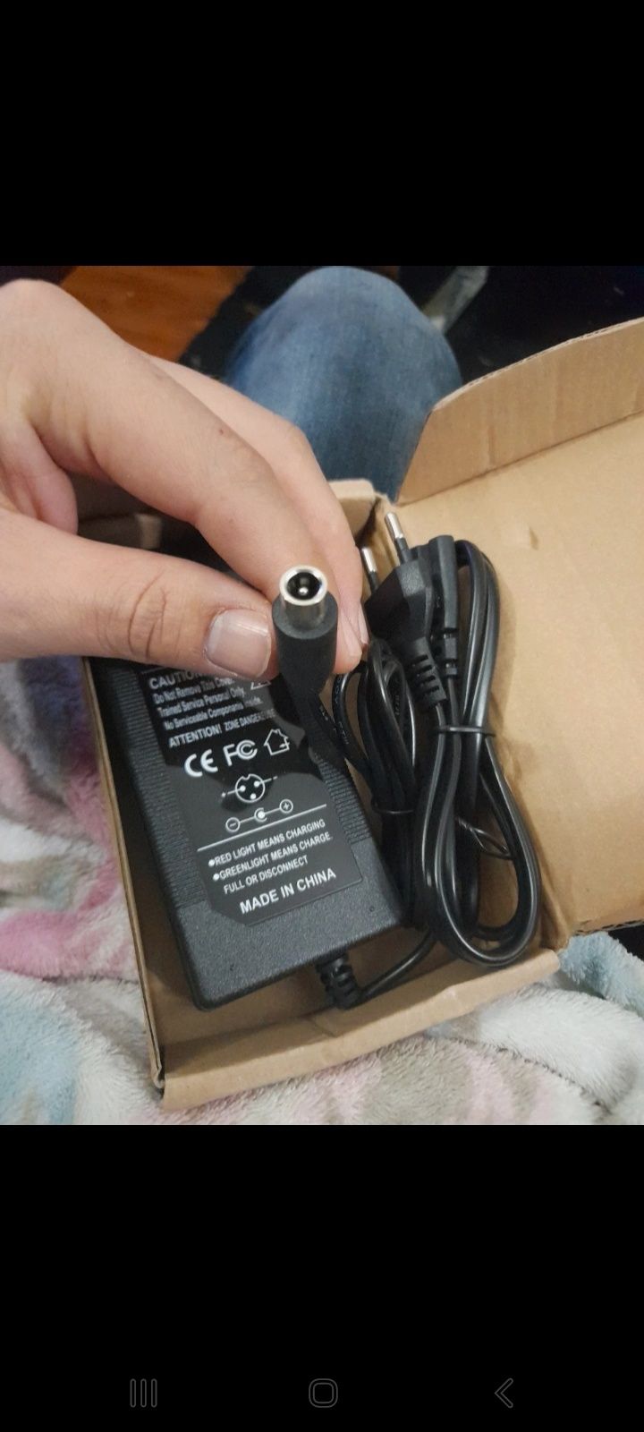 Charger carregador de trotinete novo xiaomi ninebot e outros