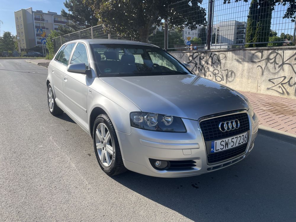 AUDI A3 8P ** LIFT ** 1.6b MPI ** 06r ** ZADBANA ** Bez rdzy ** OKAZJA