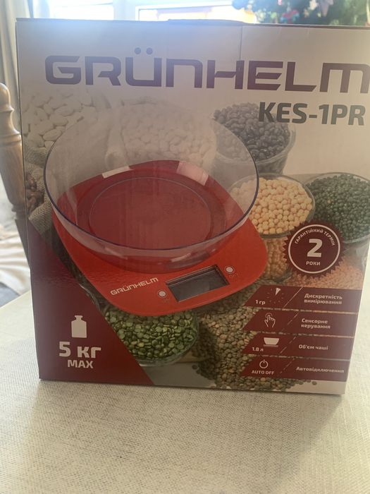 Ваги кухонні grunhelm kes 1pr