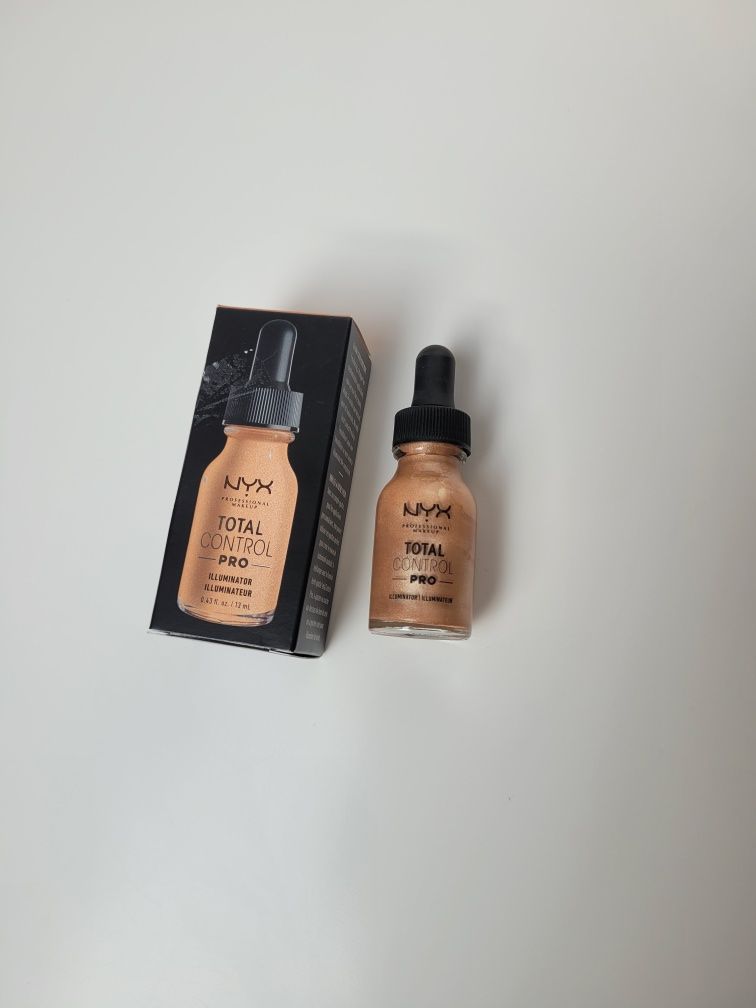 Nyx total control pro illuminator rozświetlacz kropelki rozświetlające