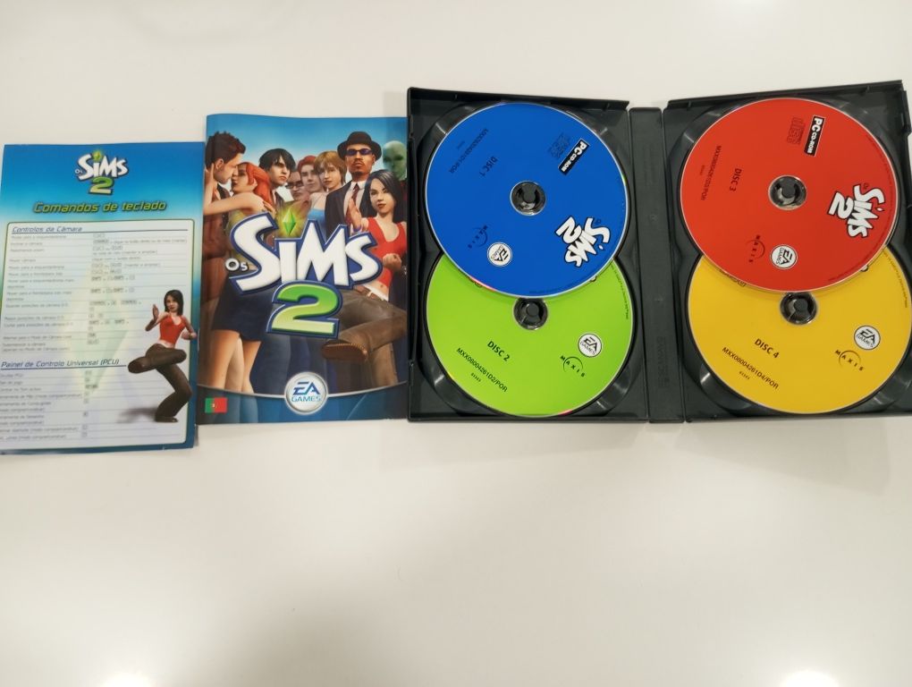 OS Sims 2 para PC em português com o Manual 
Jogo totalmente em portug