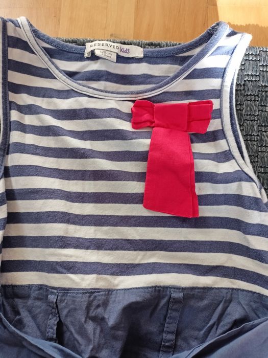 2 sukienki H&M i Reserved rozm 128