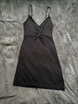 czarna sukienka h&m M