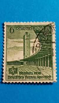 Stary znaczek Niemcy 1938