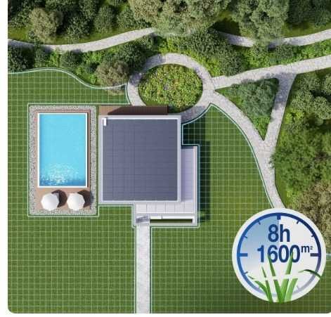 Kosiarka automatyczna Ecovacs Goat A1600 RTK, 1600 m², aplikacja