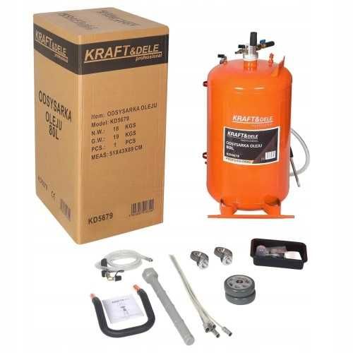 Odsysarka do oleju 80l 6,5 l/min KD5679