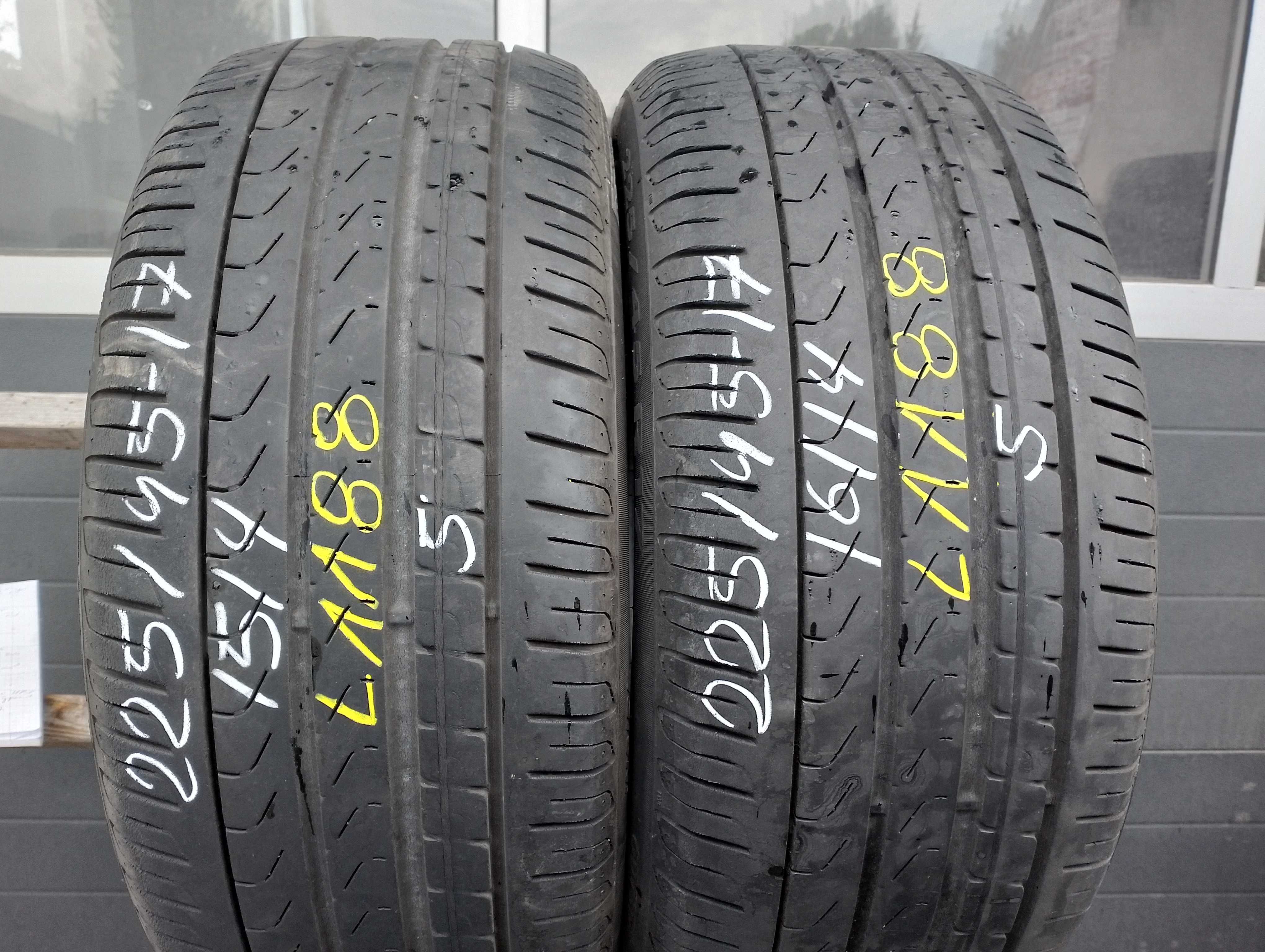 225/45 17 Pirelli Cinturato P7 1614/1514 Obrzycko L1188