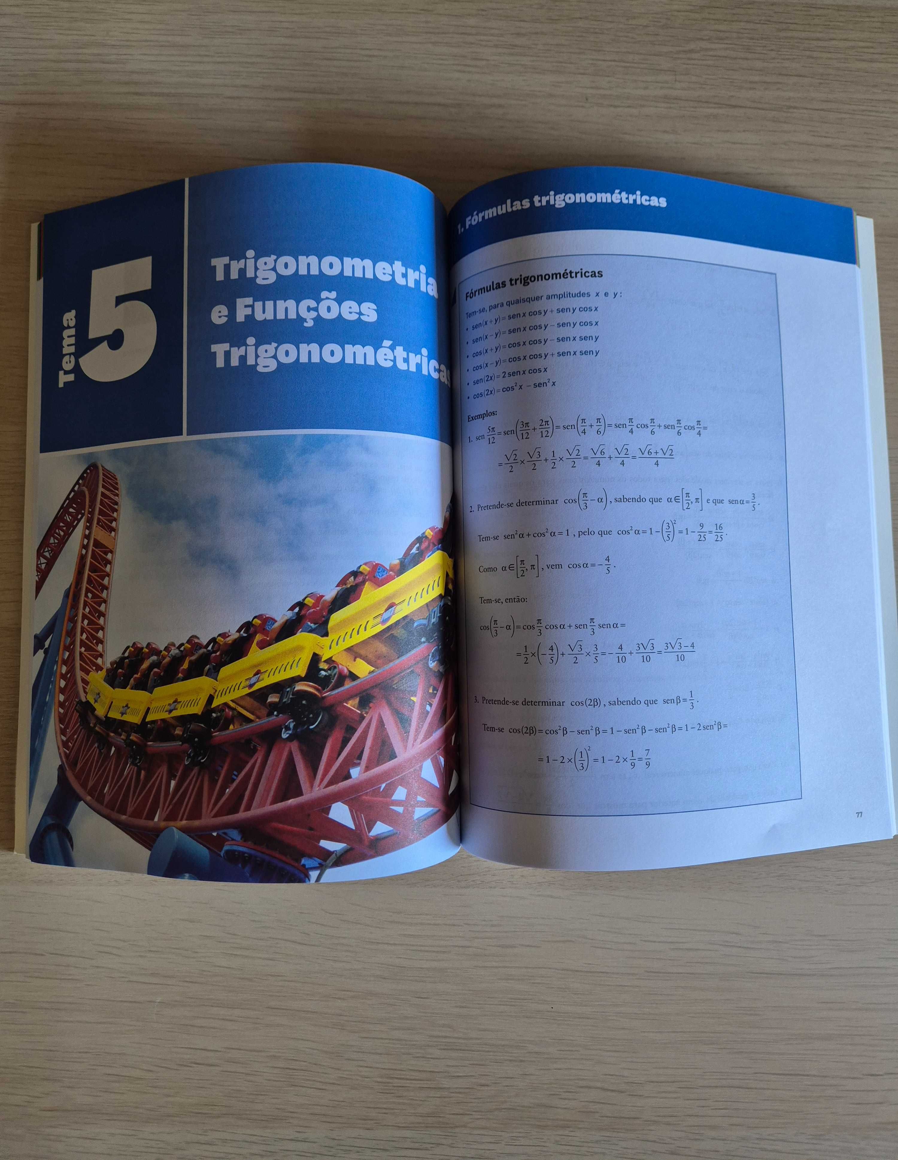 Caderno de exercícios matemática A