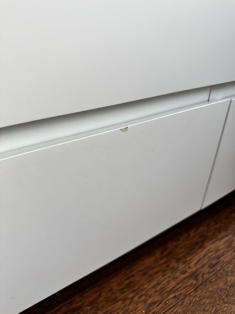 Komoda Ikea biala 6 szuflad Malm