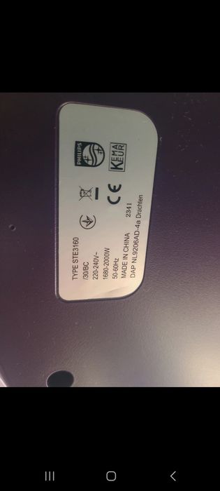 Stacja parowa Philips 3000 series