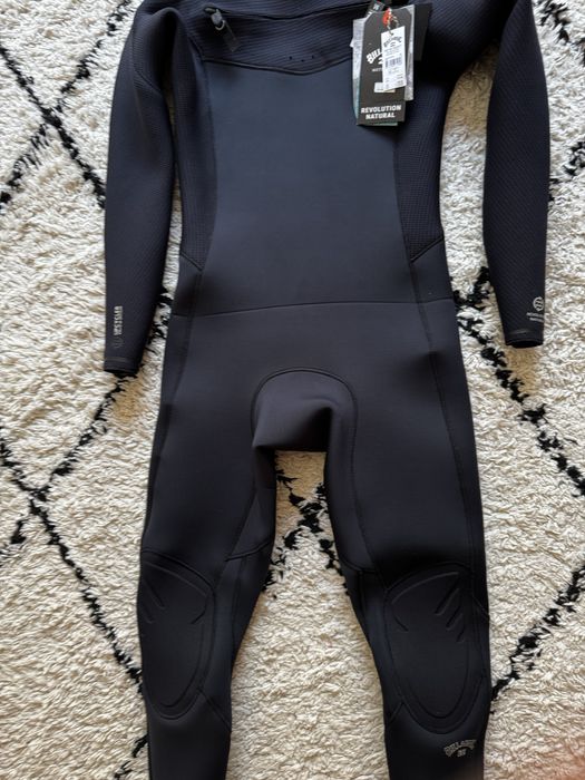 Fato Surf BILLABONG 4/3 REVOLUTION Natural Upcycler CZ Full Black