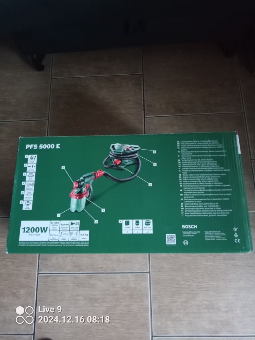 Agregat malarski BOSCH PSF 5000 E