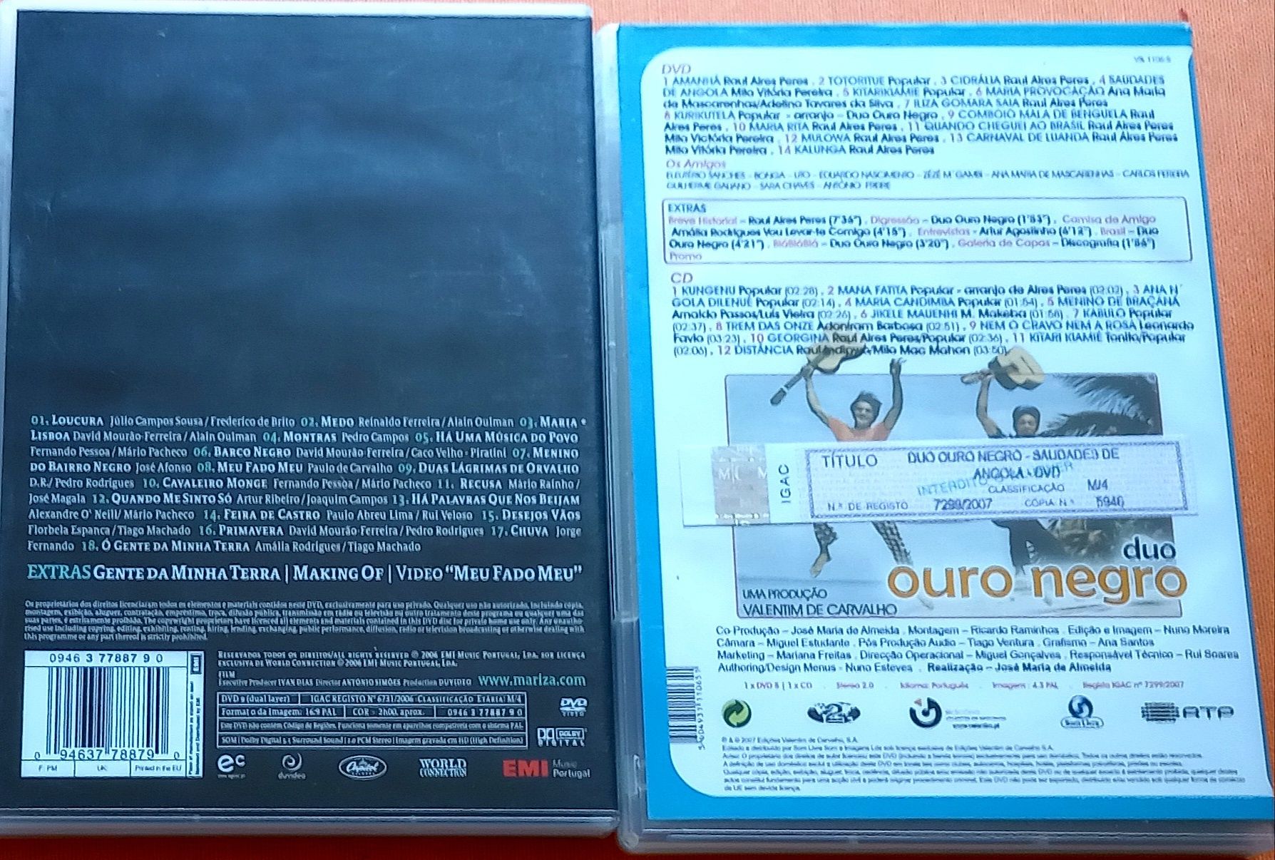 2€ cada 9 dvds de consertos musicais varios originais