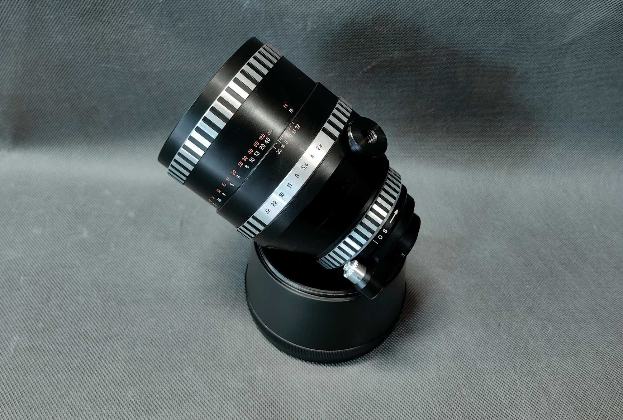 Obiektyw Carl Zeiss Jena Sonnar 180 2.8 ZEBRA Futerał Rzadki Zobacz !
