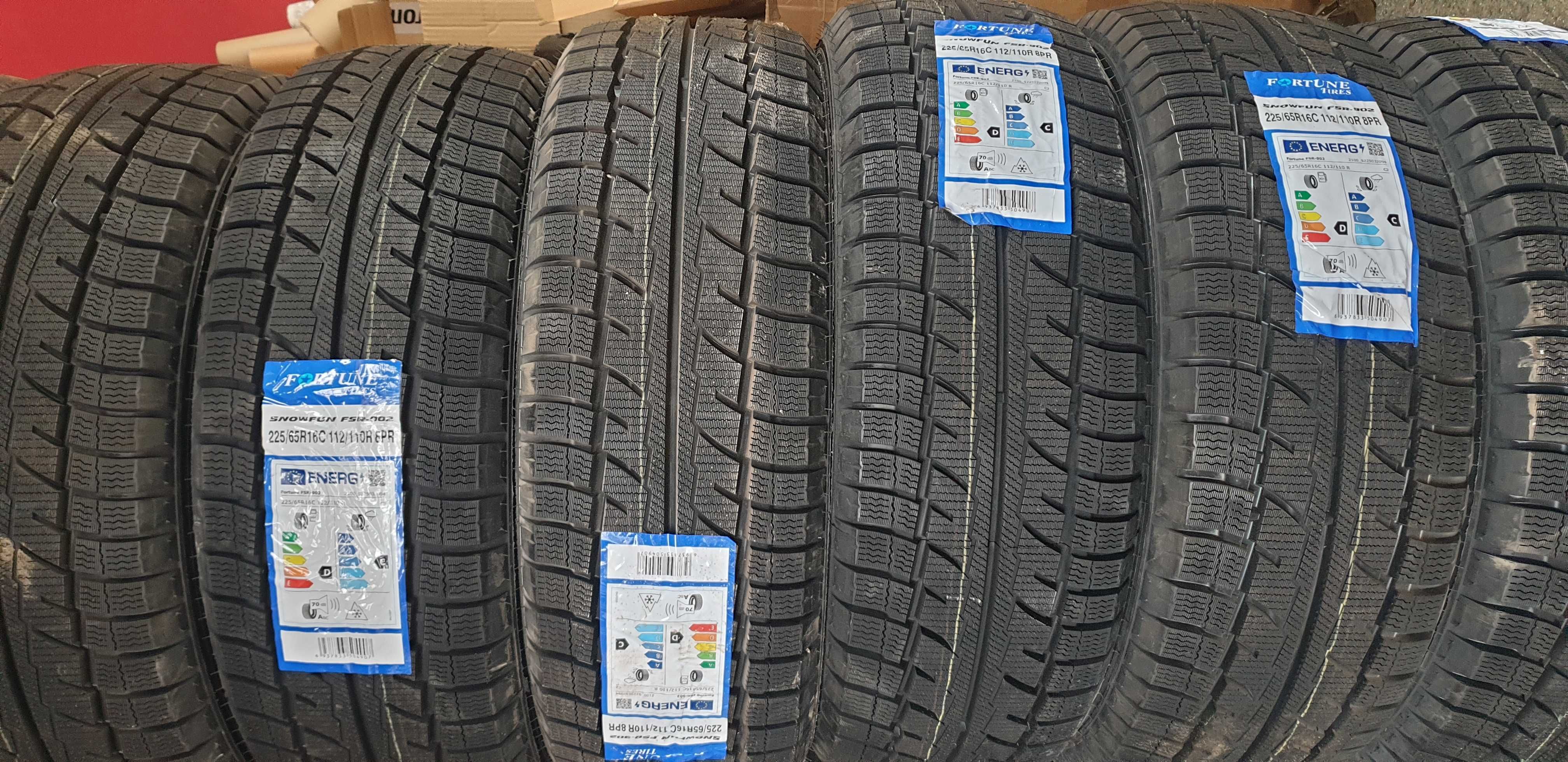 NOWE opony zimowe Fortune 225/65R16C SNOWFUN FSR-902 112/110R