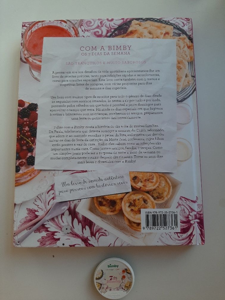 Livro de Receitas "Sete Dias com a Bimby"