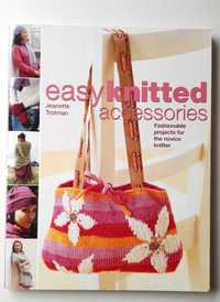 Livro tricot "Easy knitted accessories" de Jeanette Trotman