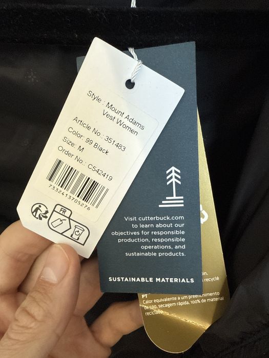 Nowa kurtka kamizelka Cutter & Buck rozmiar M