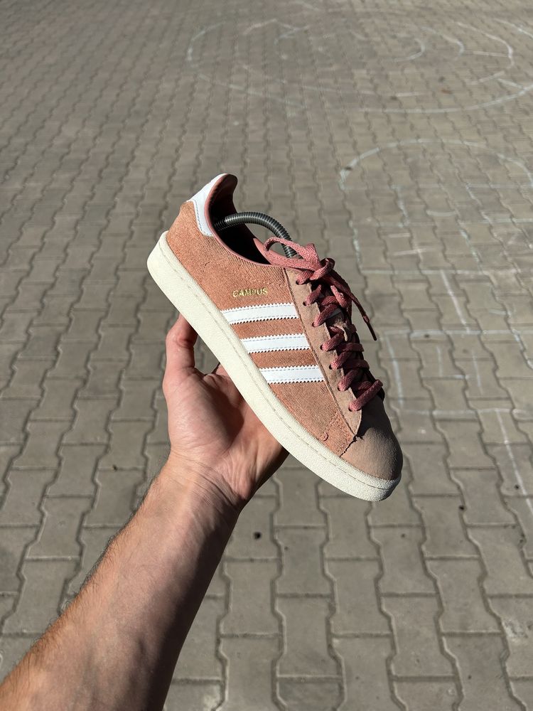 Adidas Campus (38) кросівки кеди рожеві кеды оригінал BY9841