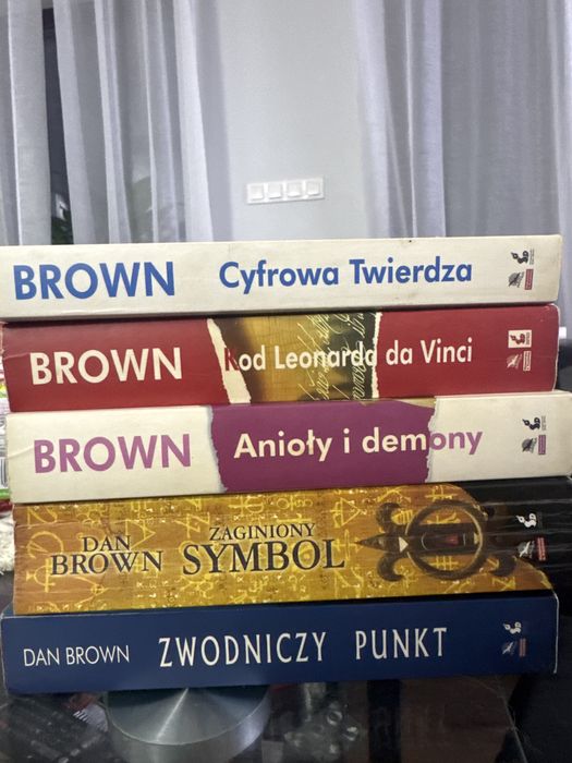 ksiazki DAN BROWN