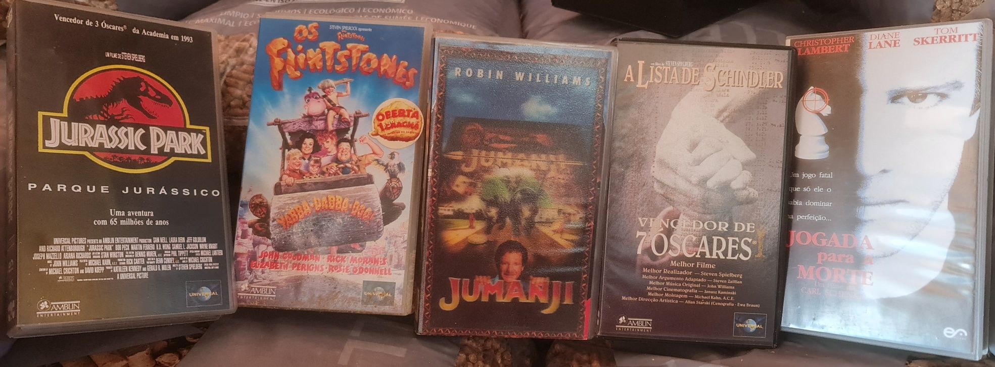 Lote de cassetes VHS