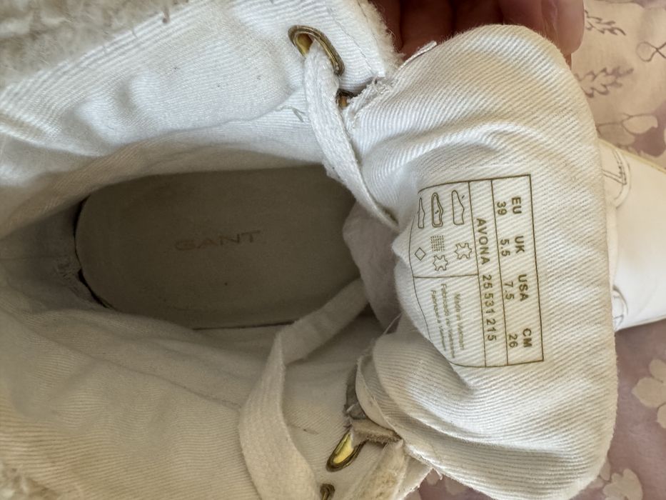 Кеди Gant 39 р фетр шкіра