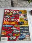 Czasopismo Motor WYSZUKAJ Auto 1/2018 Crossback DS Porsche Outlander