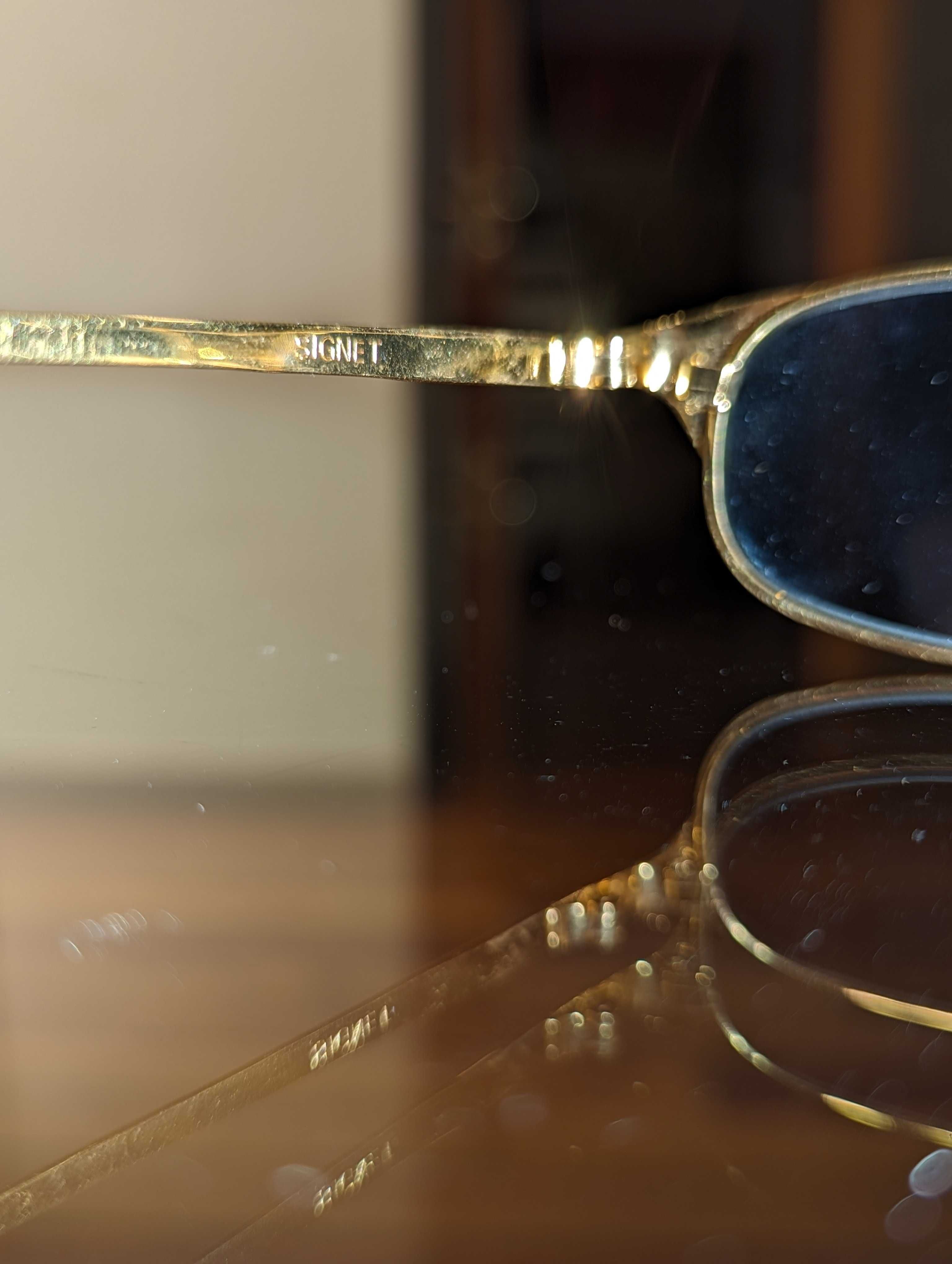 Óculos de Sol Vintage B&L Ray Ban W1396 Ouro Cristal