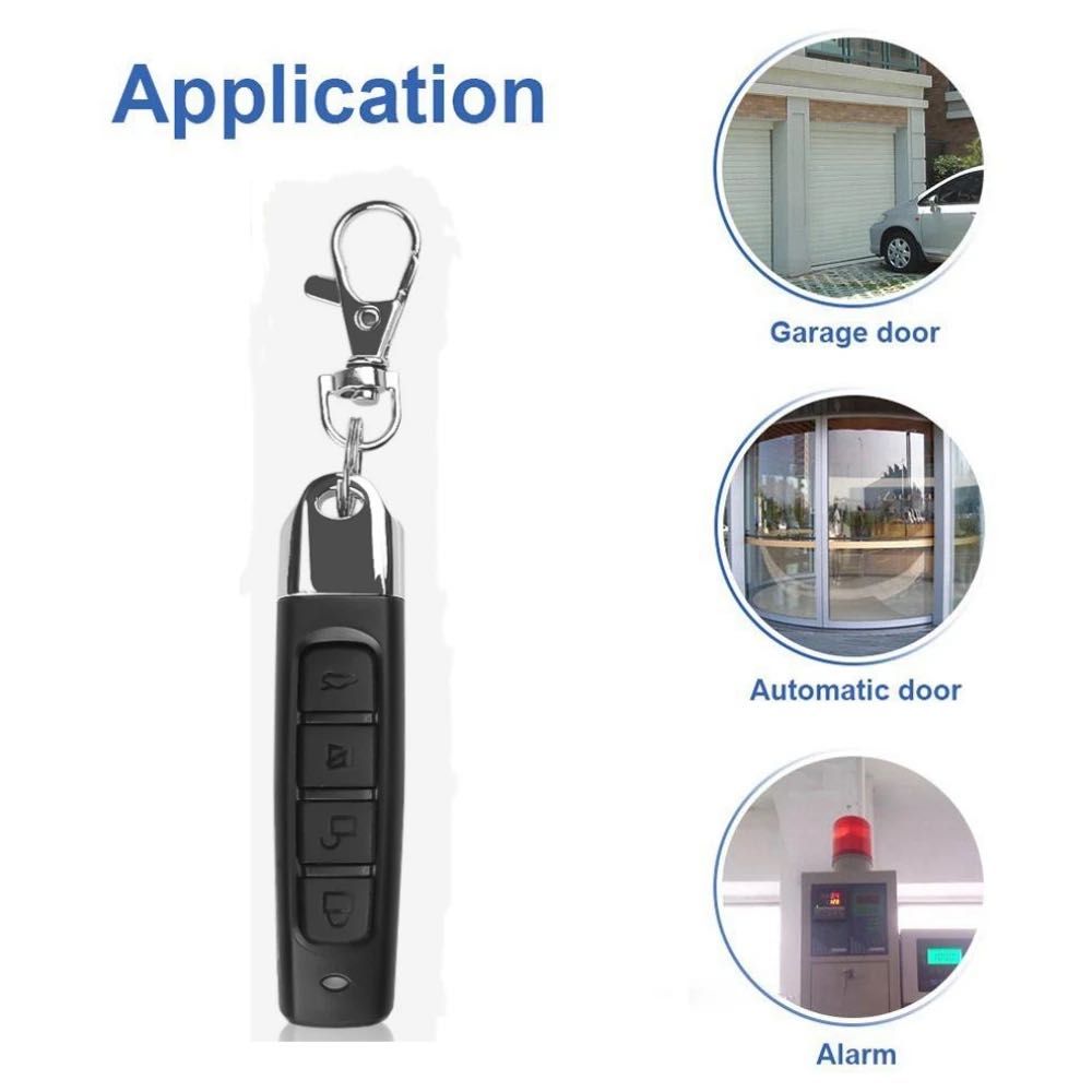 Controle remoto porta garagem alarme carro 433mhz