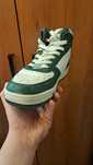 Buty  typu high  zielono białe rozm. 41