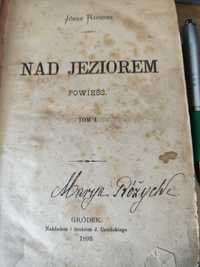 Książka J.Rogosz 1893r Nad Jeziorem