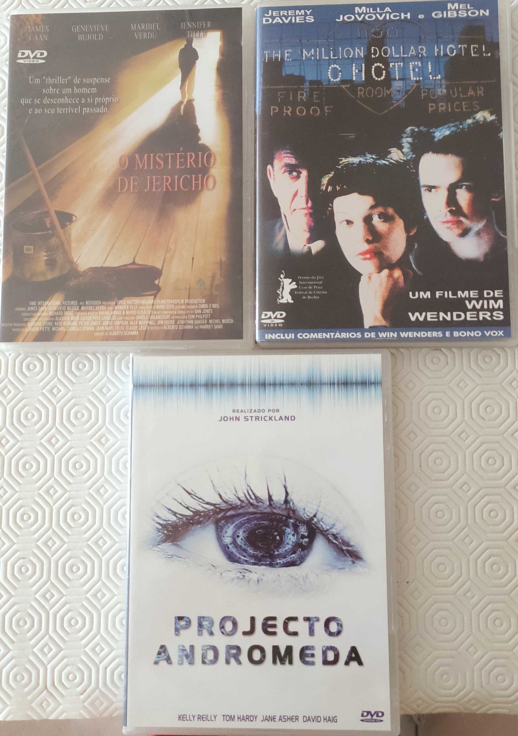 DVD's vários 2,50€ cada