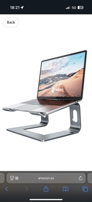 Suporte para Portatil nulaxy Aluminio