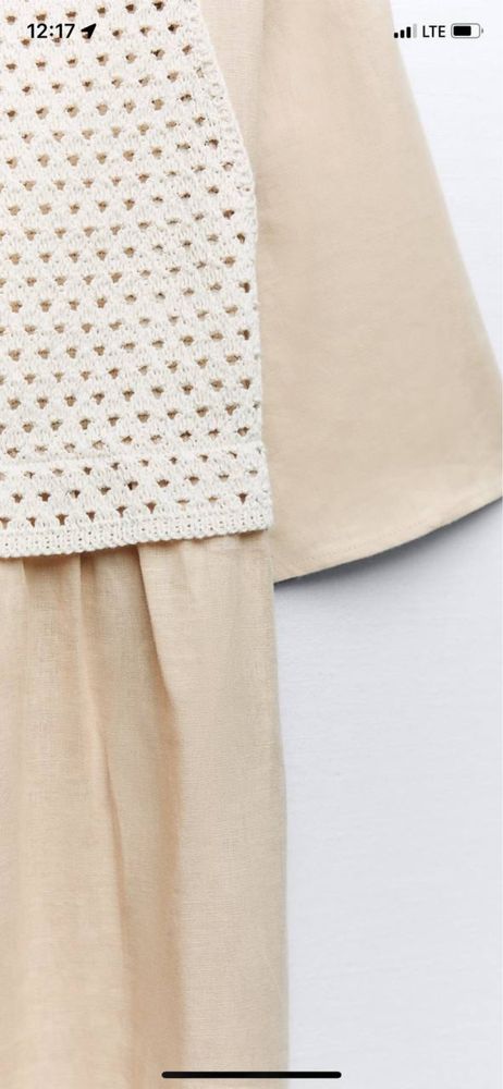 Сукня Zara льон