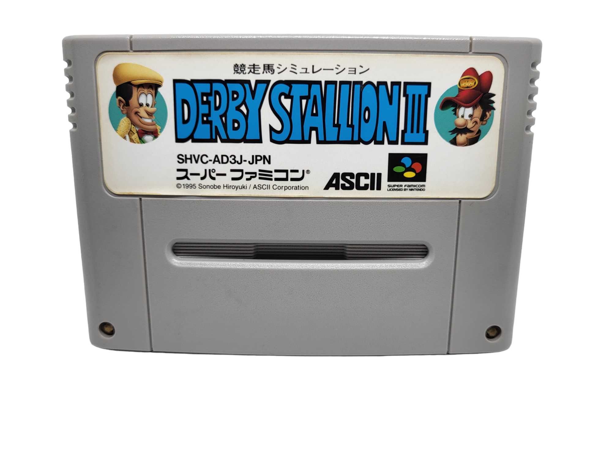 Derby Stallion 3 III Super Famicom