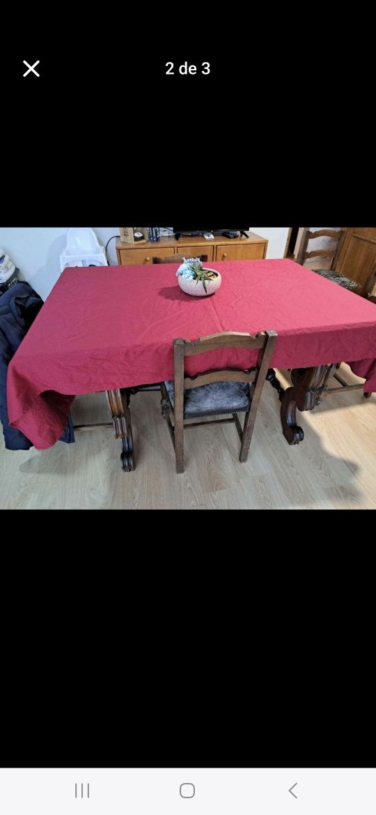 Mesa + 5 cadeiras
