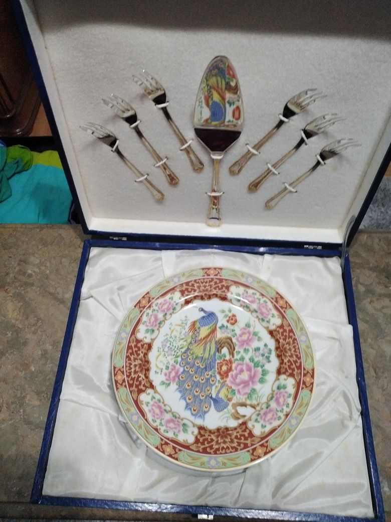 Conjunto de decoração novo e m caixa