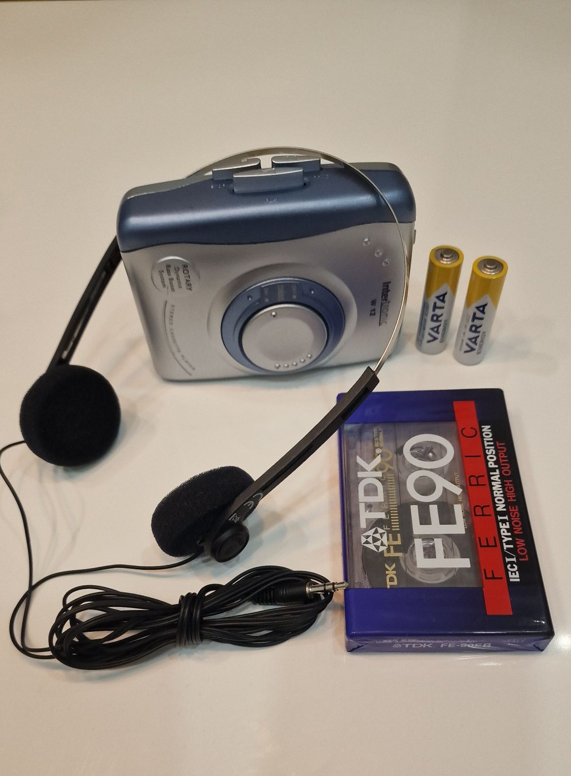 Leitor de cassetes Intertronic walkman