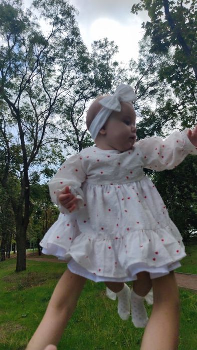 Сукня на півроку. 68-74 розмір