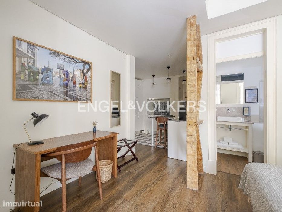 Apartamento de T1 c/ vista em Santos