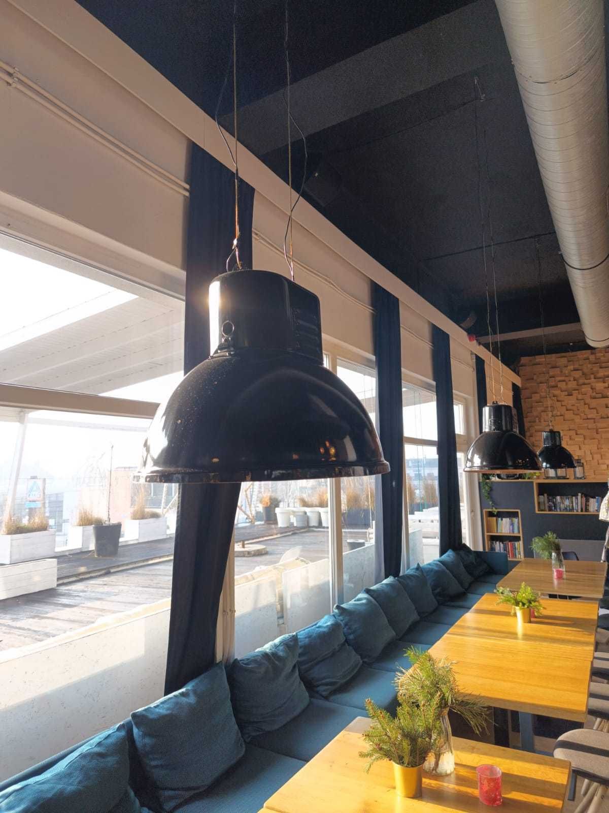 Lampy wiszące Ubot. Loft, czarny, złoty. 9 szt. (cena za 1 szt.)
