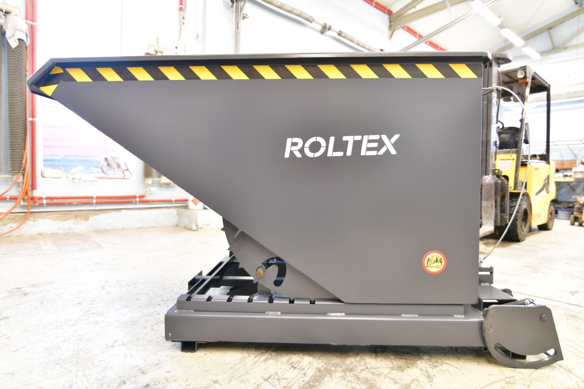 Kontener do wózka widłowego / Koleba / Kontener samowyładowczy 1100L