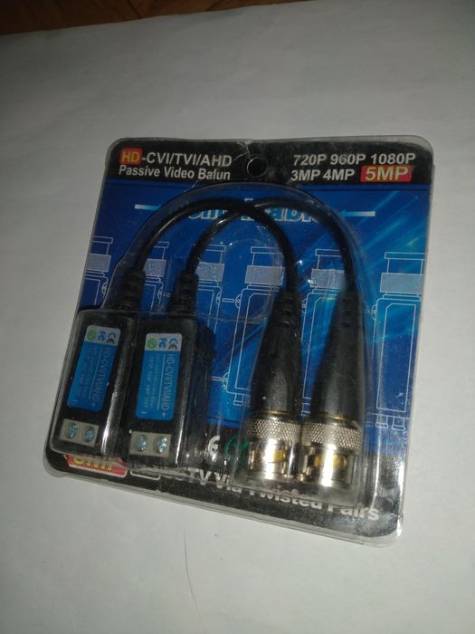 Пассивный приемопередатчик видео балун SVS-AHD4000B