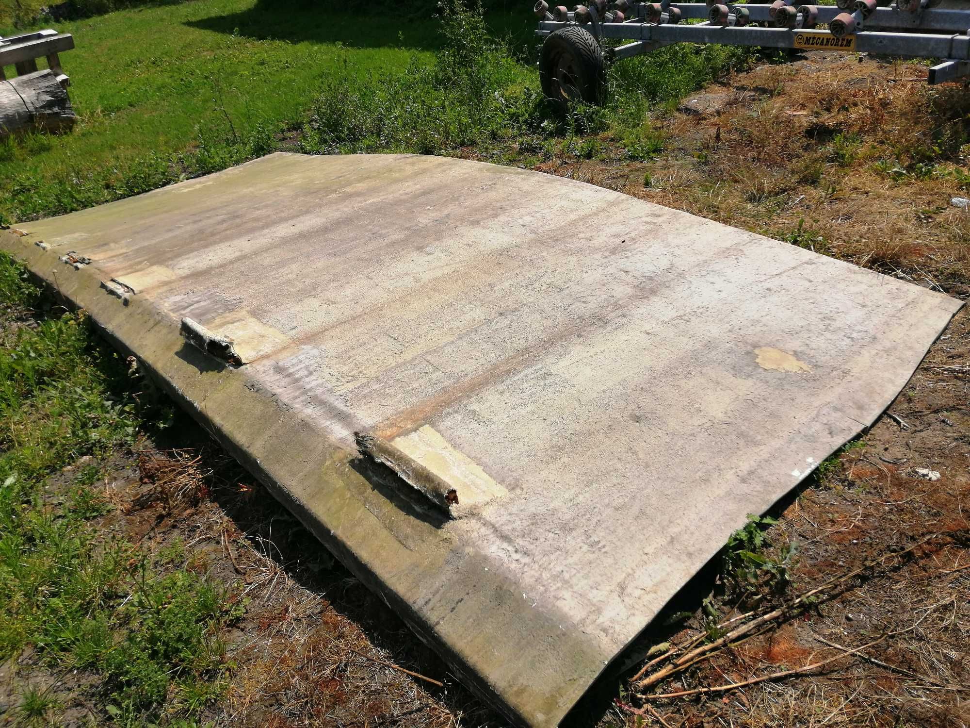 Daszek, zadaszenie 4,90 x 2,1 m.,mostek ogrodowy ,,,łukowy - laminat