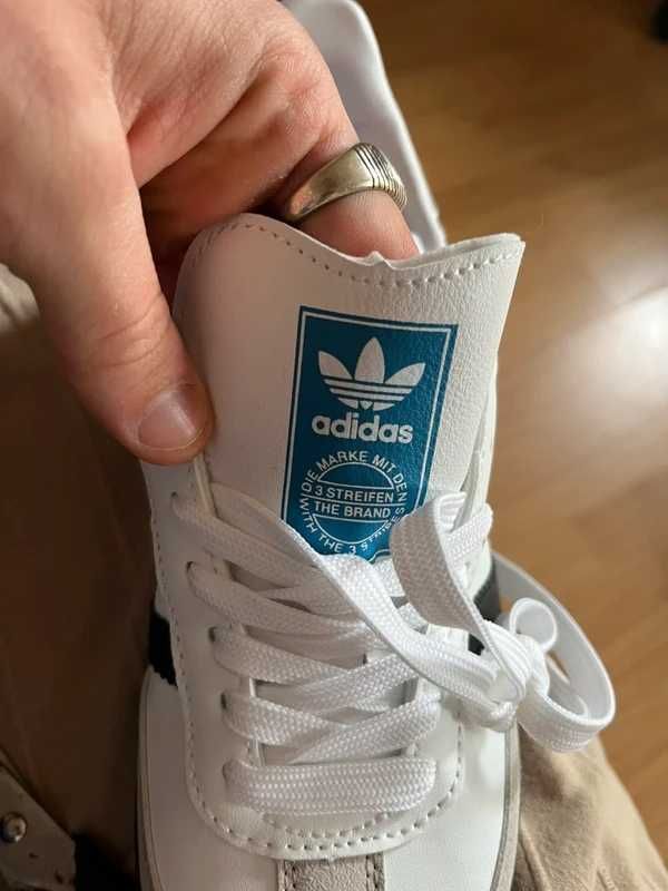 ButyDamskieTrampki AdidasSambaCloudWhite R.45