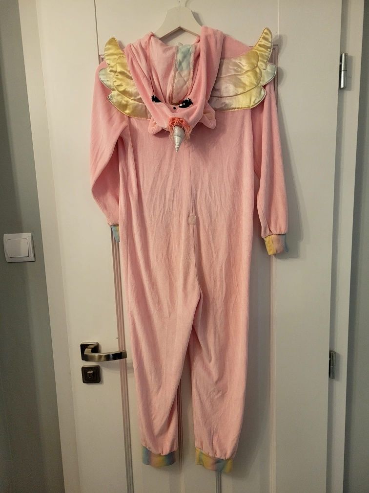 H&M* Przebranie piżama jednorożec*134/140