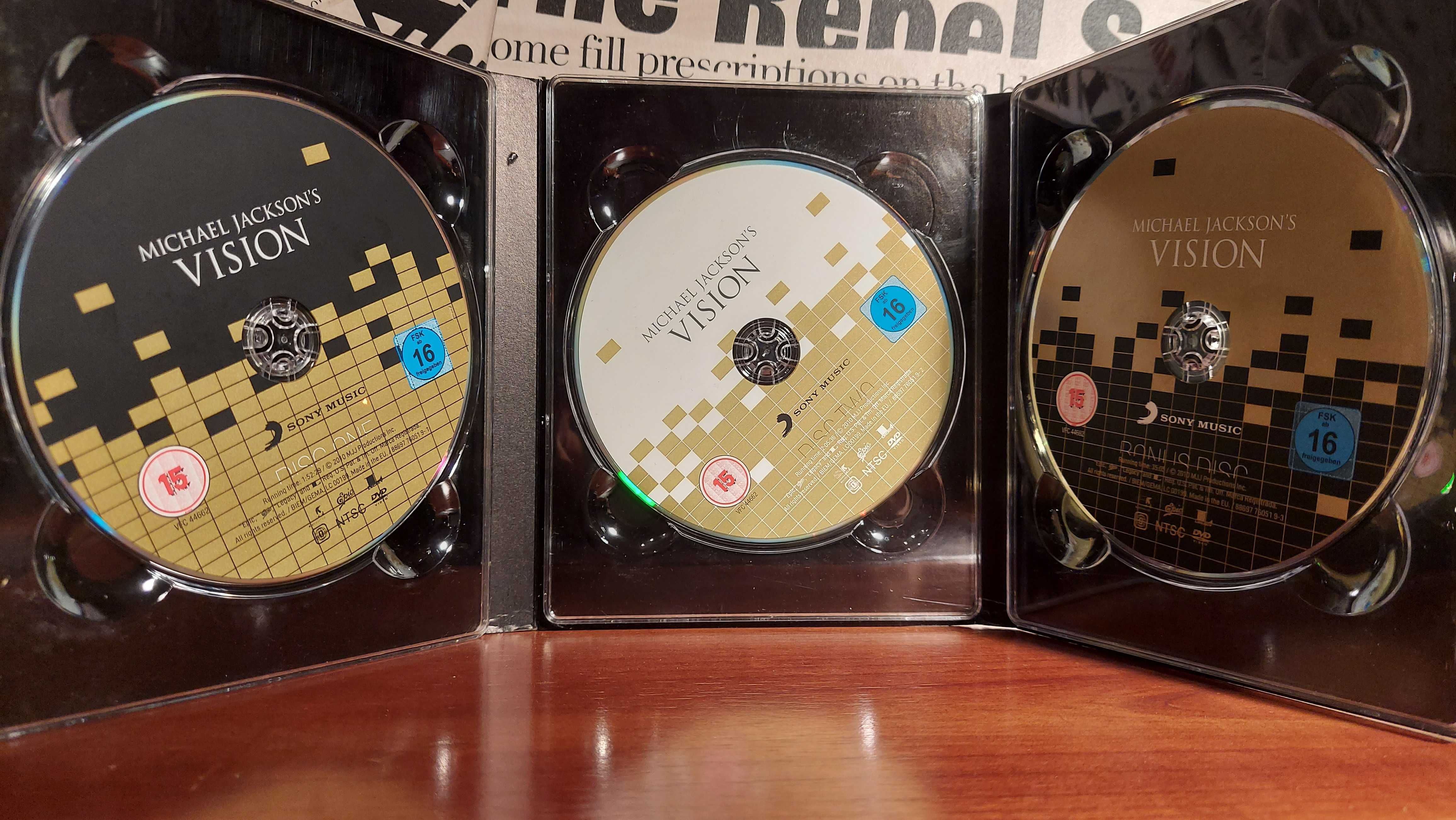 Michael Jackson - Michael Jackson's Vision BOX 3x DVD