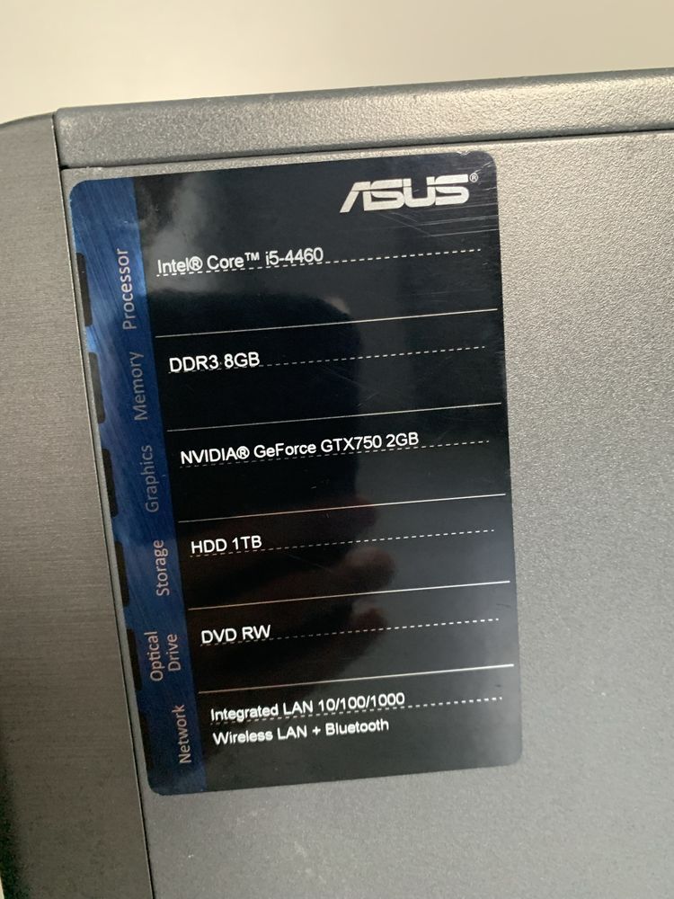 PC ASUS em bom estado